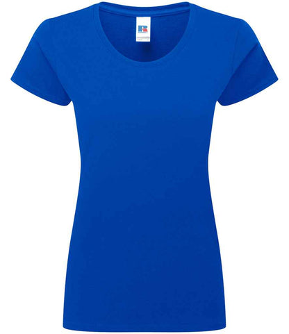 Russell Russell Athletic Ladies Authentic Classic Ringspun T-Shirt Bright Royal