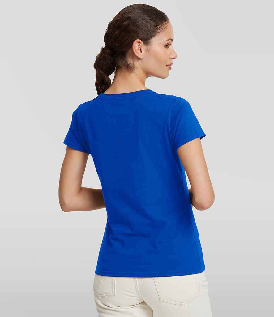 Russell Russell Athletic Ladies Authentic Classic Ringspun T-Shirt Bright Royal