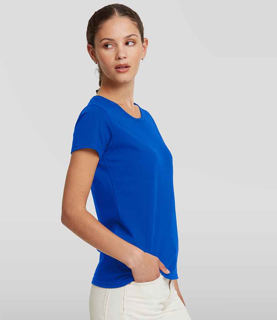 Russell Russell Athletic Ladies Authentic Classic Ringspun T-Shirt Bright Royal