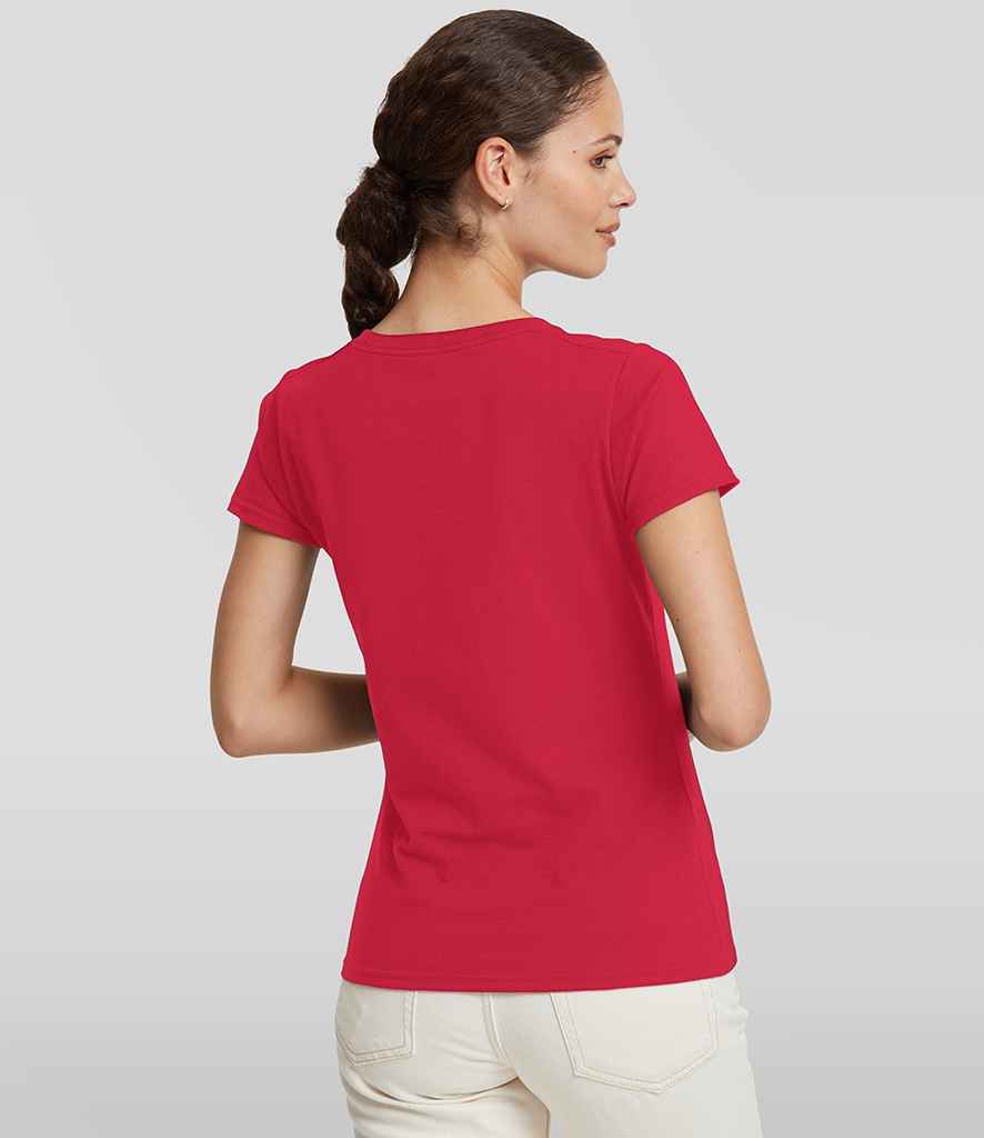 Russell Russell Athletic Ladies Authentic Classic Ringspun T-Shirt Classic Red