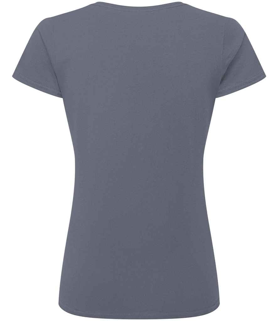 Russell Russell Athletic Ladies Authentic Classic Ringspun T-Shirt Convoy Grey