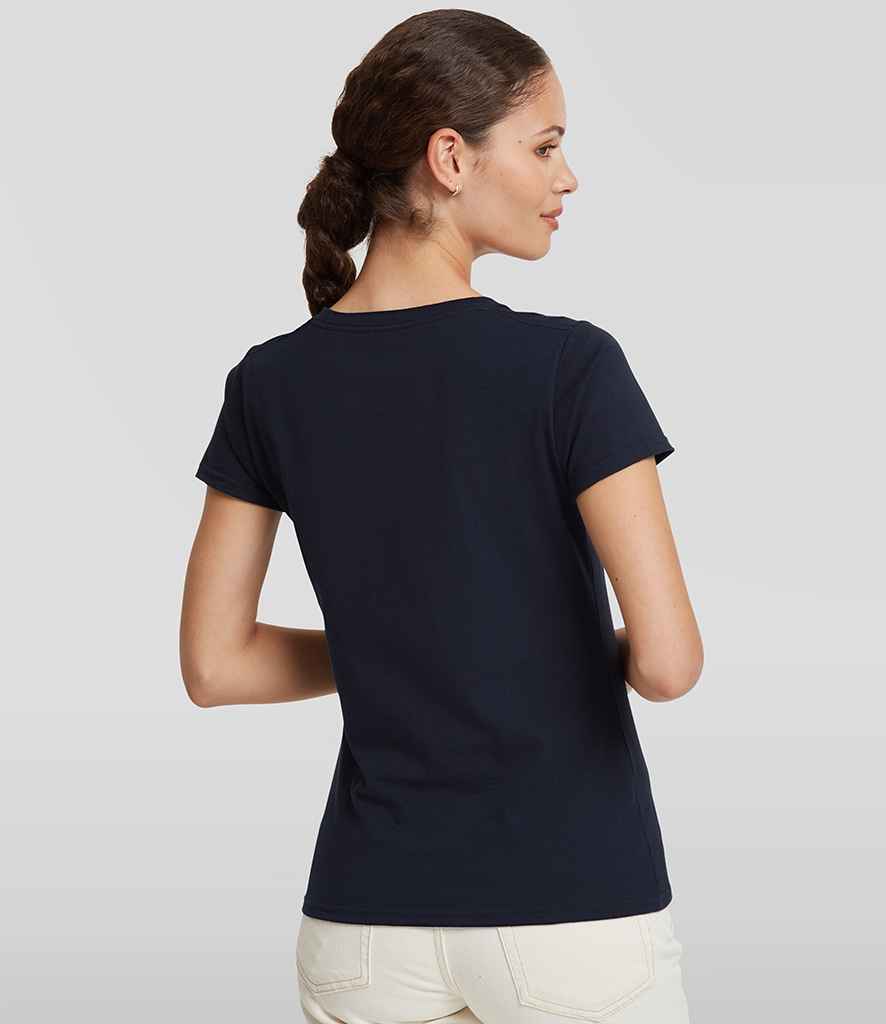 Russell Russell Athletic Ladies Authentic Classic Ringspun T-Shirt French Navy