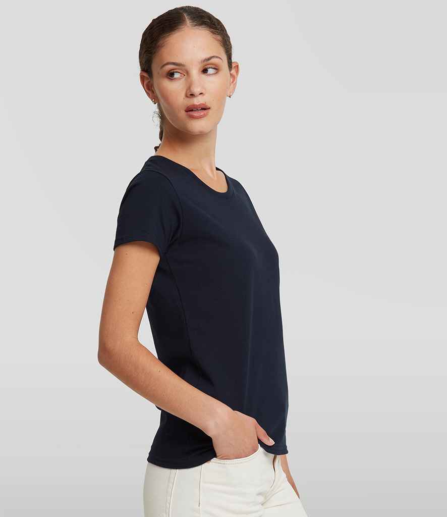 Russell Russell Athletic Ladies Authentic Classic Ringspun T-Shirt French Navy