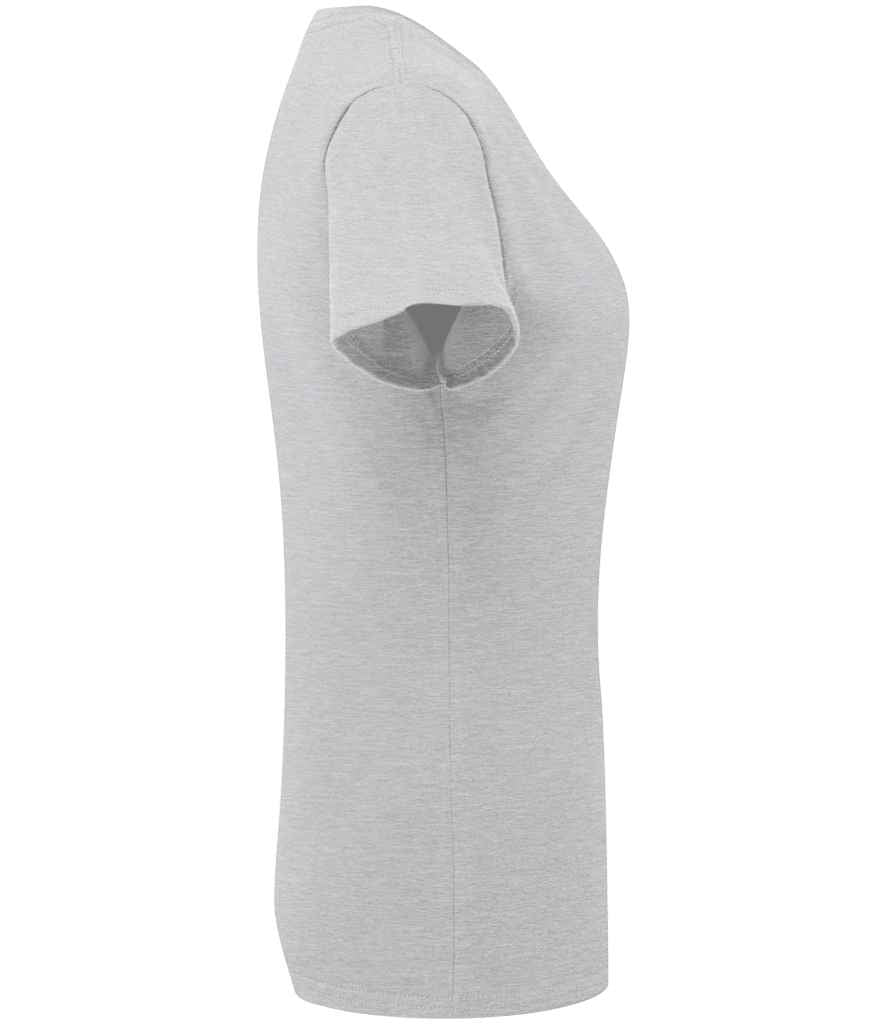 Russell Russell Athletic Ladies Authentic Classic Ringspun T-Shirt Light Oxford