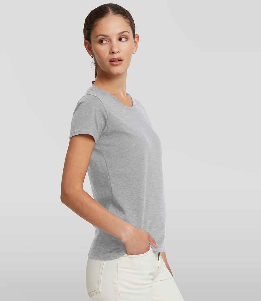Russell Russell Athletic Ladies Authentic Classic Ringspun T-Shirt Light Oxford