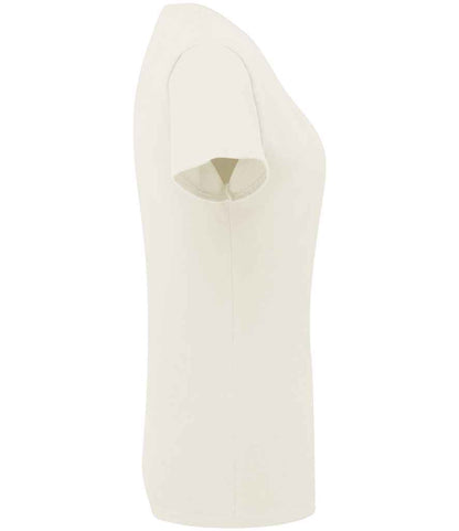 Russell Russell Athletic Ladies Authentic Classic Ringspun T-Shirt Natural