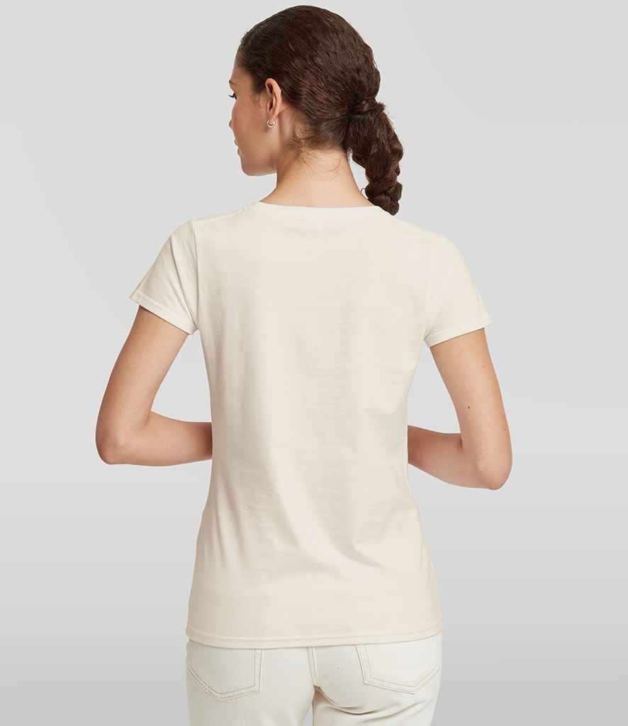 Russell Russell Athletic Ladies Authentic Classic Ringspun T-Shirt Natural