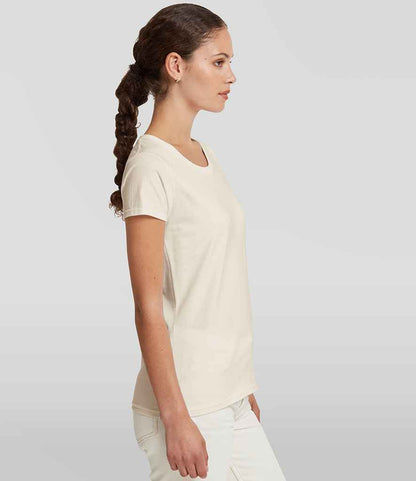 Russell Russell Athletic Ladies Authentic Classic Ringspun T-Shirt Natural