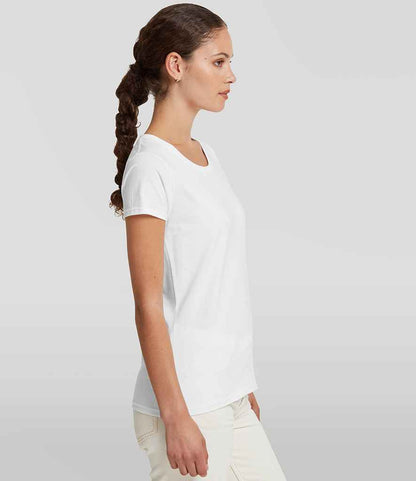Russell Russell Athletic Ladies Authentic Classic Ringspun T-Shirt White