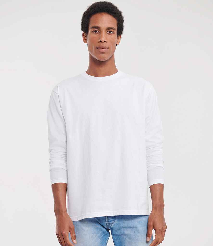 Russell Russell Athletic Classic Long Sleeve T-Shirt White