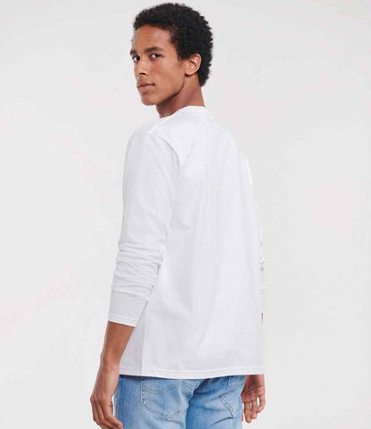 Russell Russell Athletic Classic Long Sleeve T-Shirt White