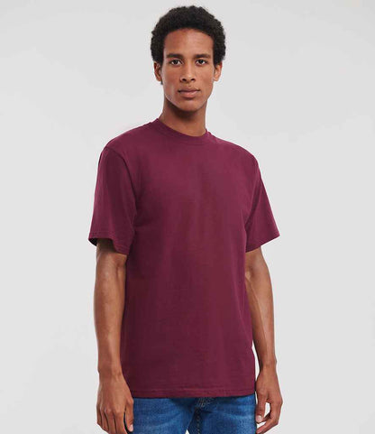 Russell Russell Athletic Classic Ringspun T-Shirt Burgundy