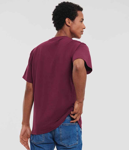 Russell Russell Athletic Classic Ringspun T-Shirt Burgundy