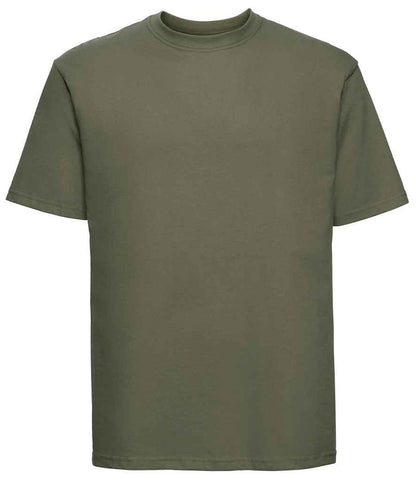 Russell Russell Athletic Classic Ringspun T-Shirt Olive Green