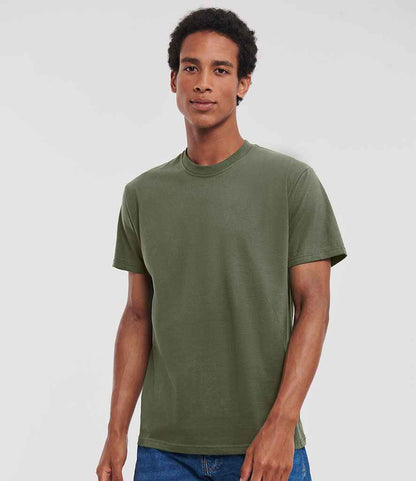 Russell Russell Athletic Classic Ringspun T-Shirt Olive Green