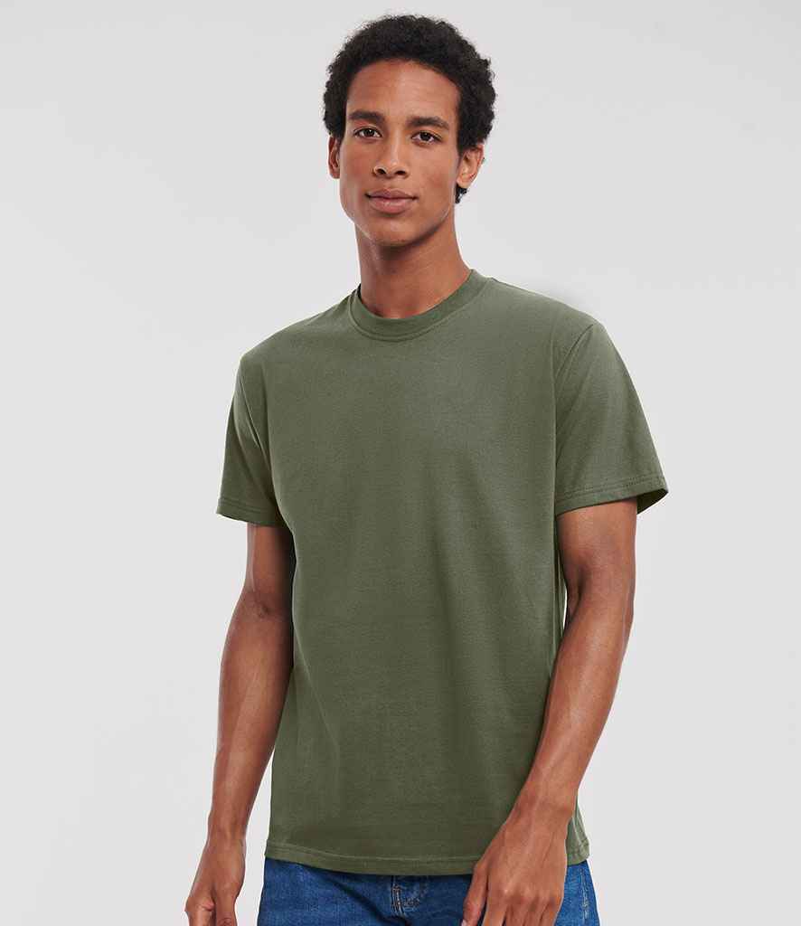 Russell Russell Athletic Classic Ringspun T-Shirt Olive Green