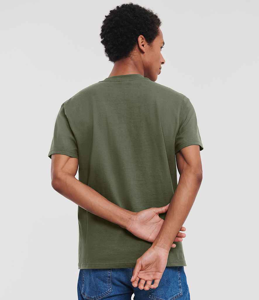 Russell Russell Athletic Classic Ringspun T-Shirt Olive Green
