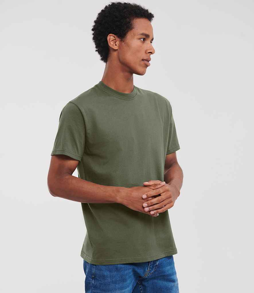Russell Russell Athletic Classic Ringspun T-Shirt Olive Green