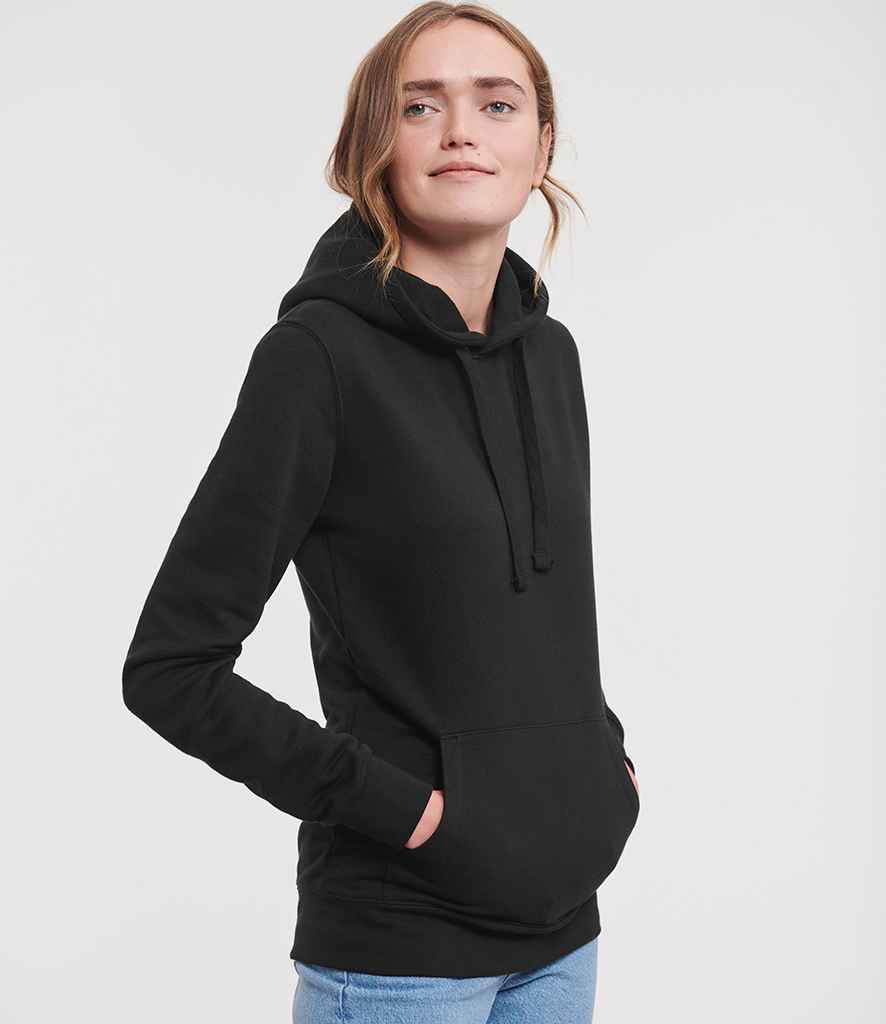 Russell Russell Athletic Ladies Authentic Hooded Sweatshirt Black