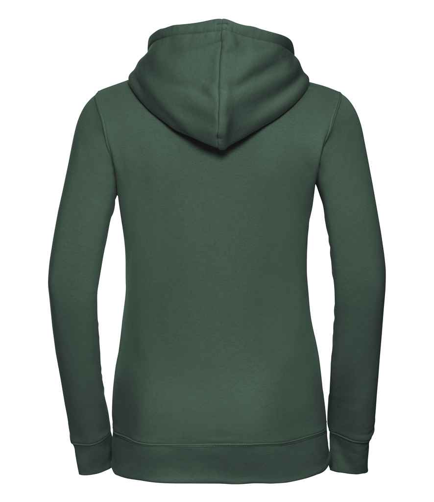 Russell Russell Athletic Ladies Authentic Hooded Sweatshirt Bottle Green