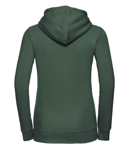 Russell Russell Athletic Ladies Authentic Hooded Sweatshirt Bottle Green