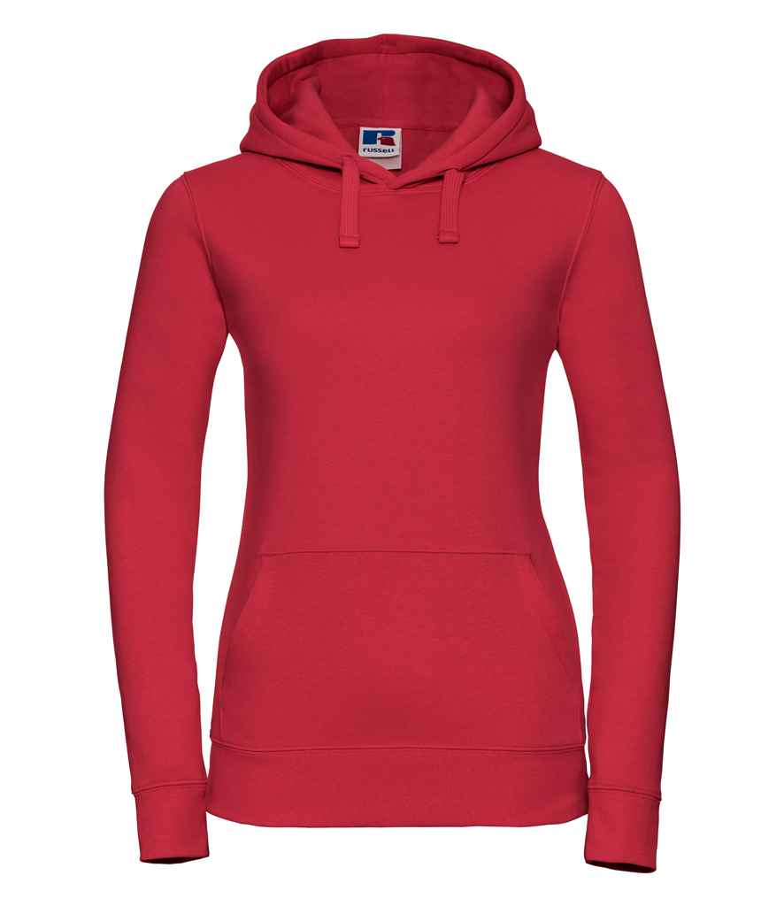 Russell Russell Athletic Ladies Authentic Hooded Sweatshirt Classic Red