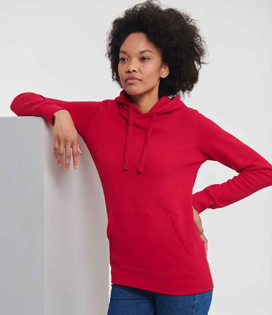 Russell Russell Athletic Ladies Authentic Hooded Sweatshirt Classic Red