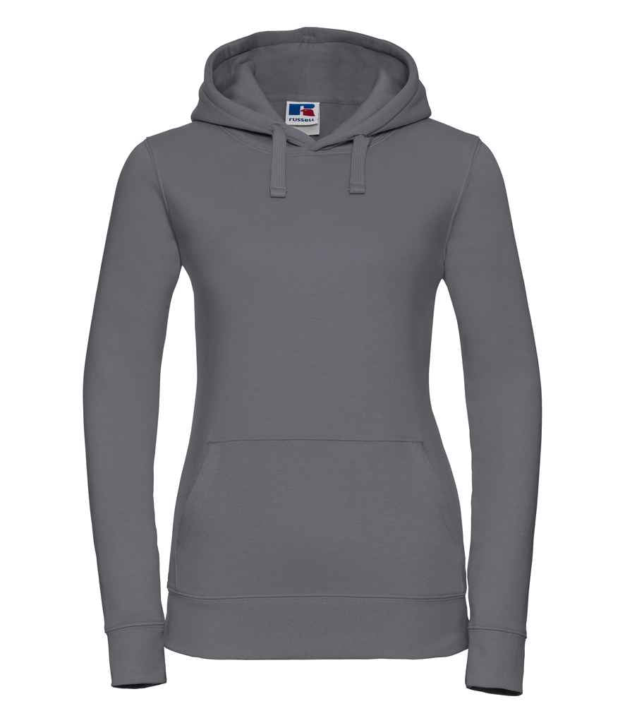 Russell Russell Athletic Ladies Authentic Hooded Sweatshirt Convoy Grey