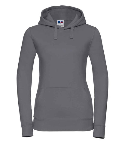 Russell Russell Athletic Ladies Authentic Hooded Sweatshirt Convoy Grey