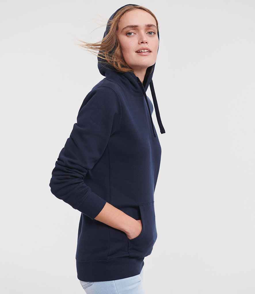 Russell Russell Athletic Ladies Authentic Hooded Sweatshirt French Navy