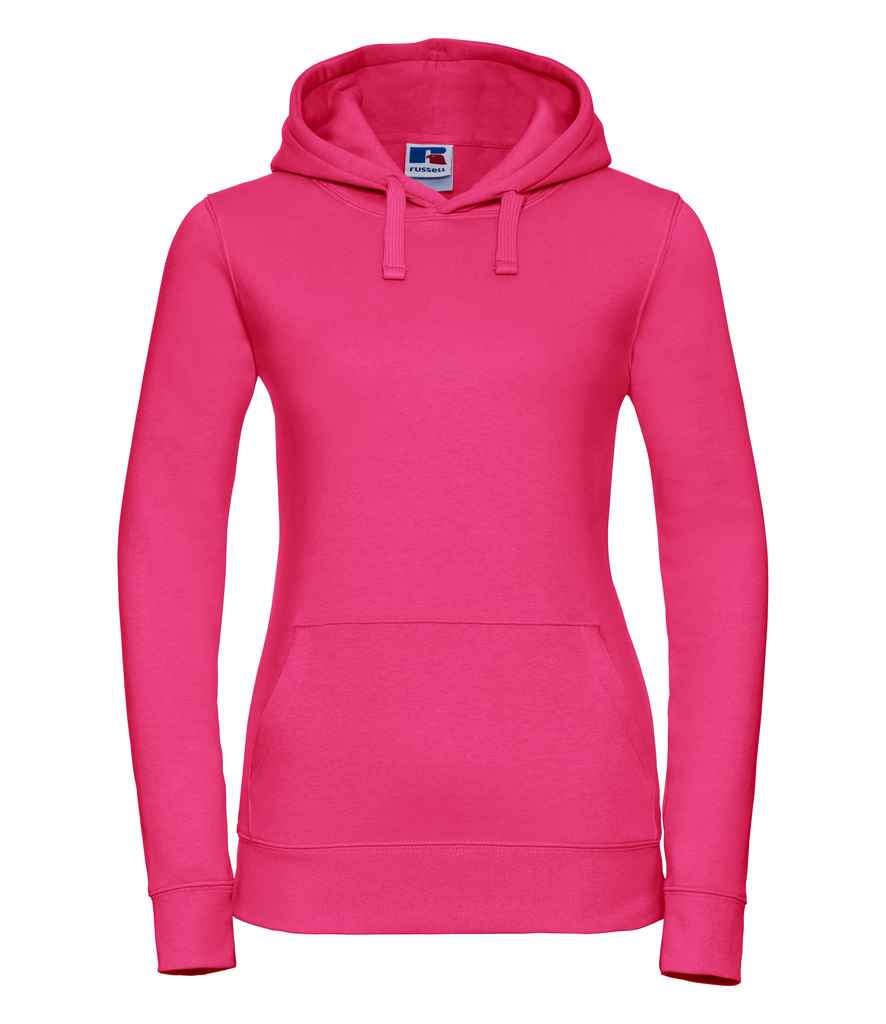 Russell Russell Athletic Ladies Authentic Hooded Sweatshirt Fuchsia