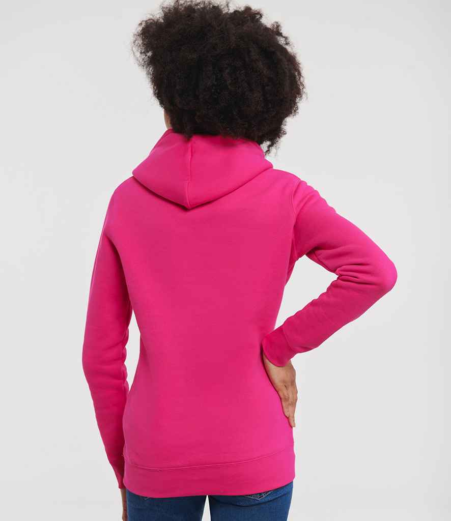 Russell Russell Athletic Ladies Authentic Hooded Sweatshirt Fuchsia