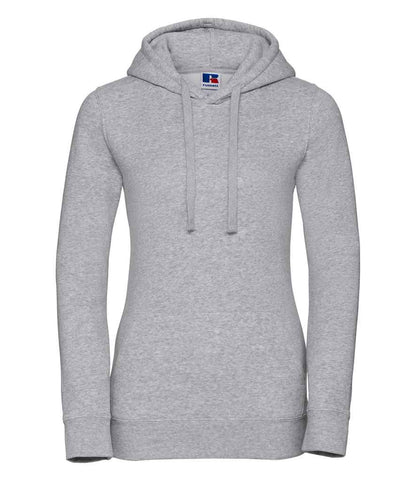 Russell Russell Athletic Ladies Authentic Hooded Sweatshirt Light Oxford