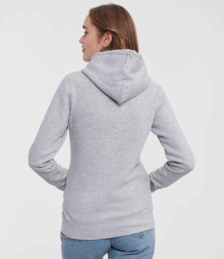 Russell Russell Athletic Ladies Authentic Hooded Sweatshirt Light Oxford