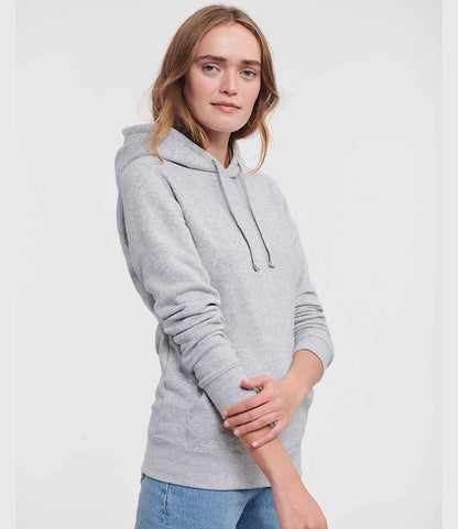 Russell Russell Athletic Ladies Authentic Hooded Sweatshirt Light Oxford
