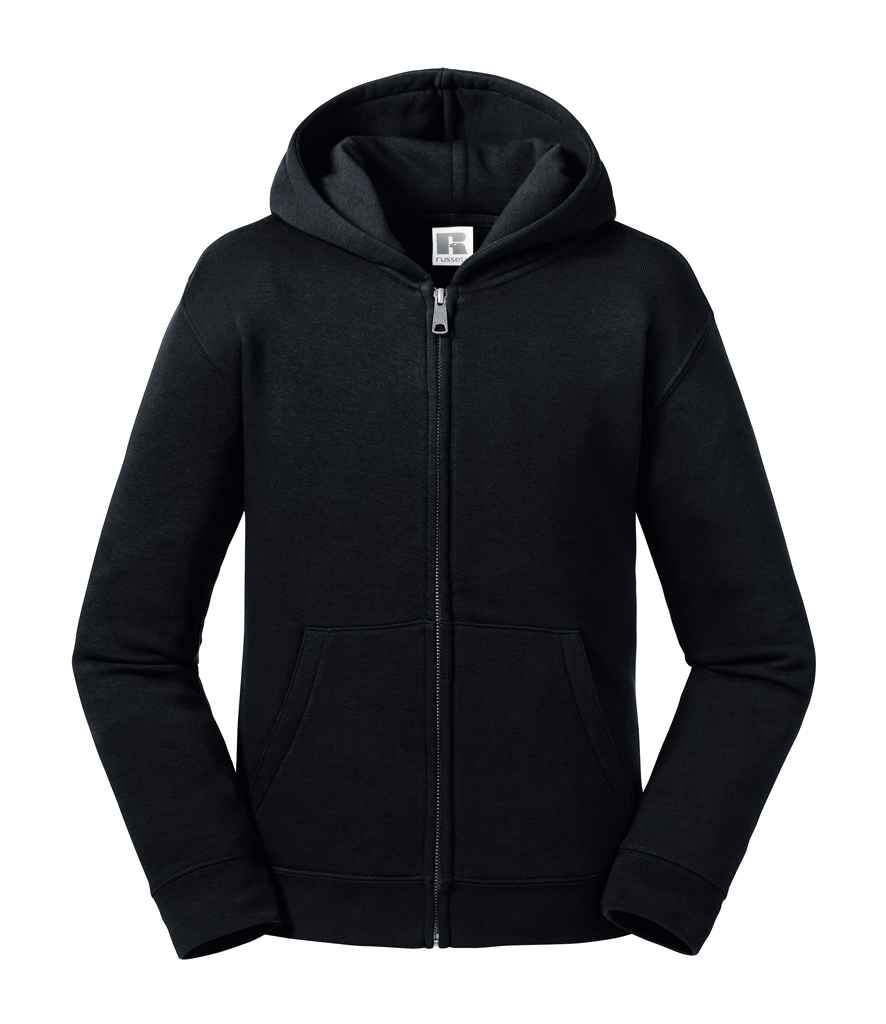 Russell Athletic Kids Authentic Zip Hooded Sweatshirt in Black