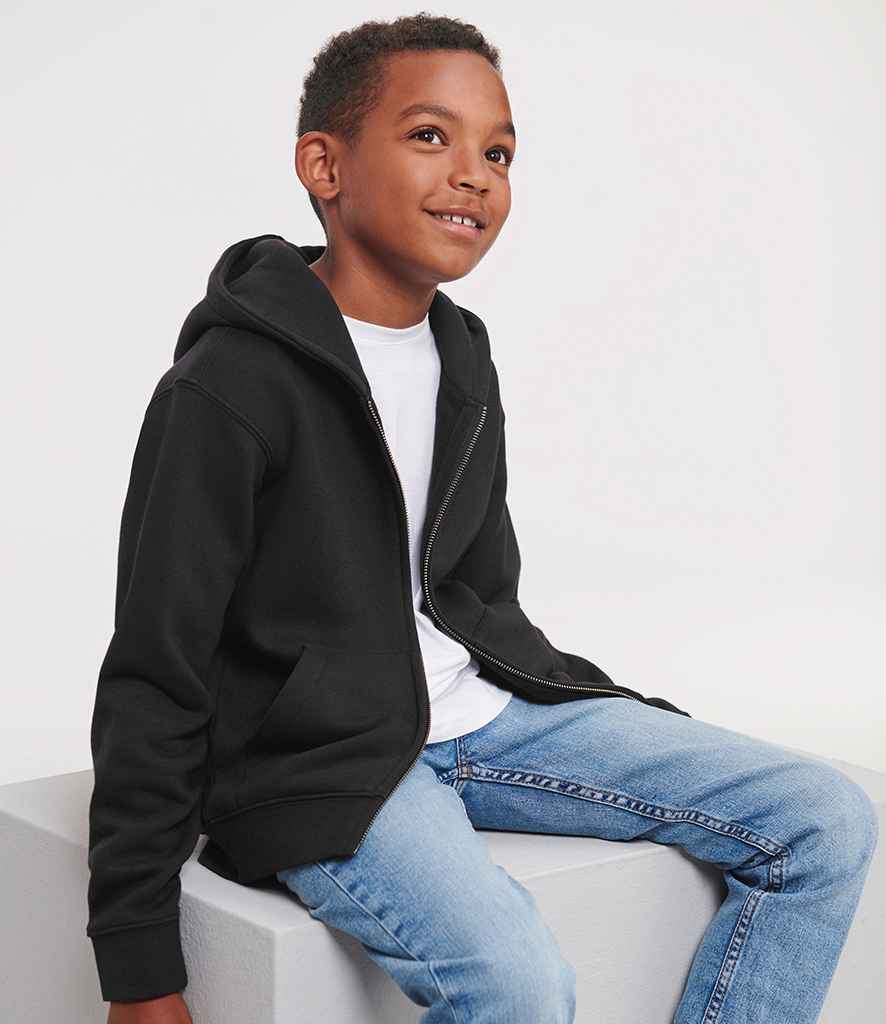 Russell Russell Athletic Kids Authentic Zip Hooded Sweatshirt Black