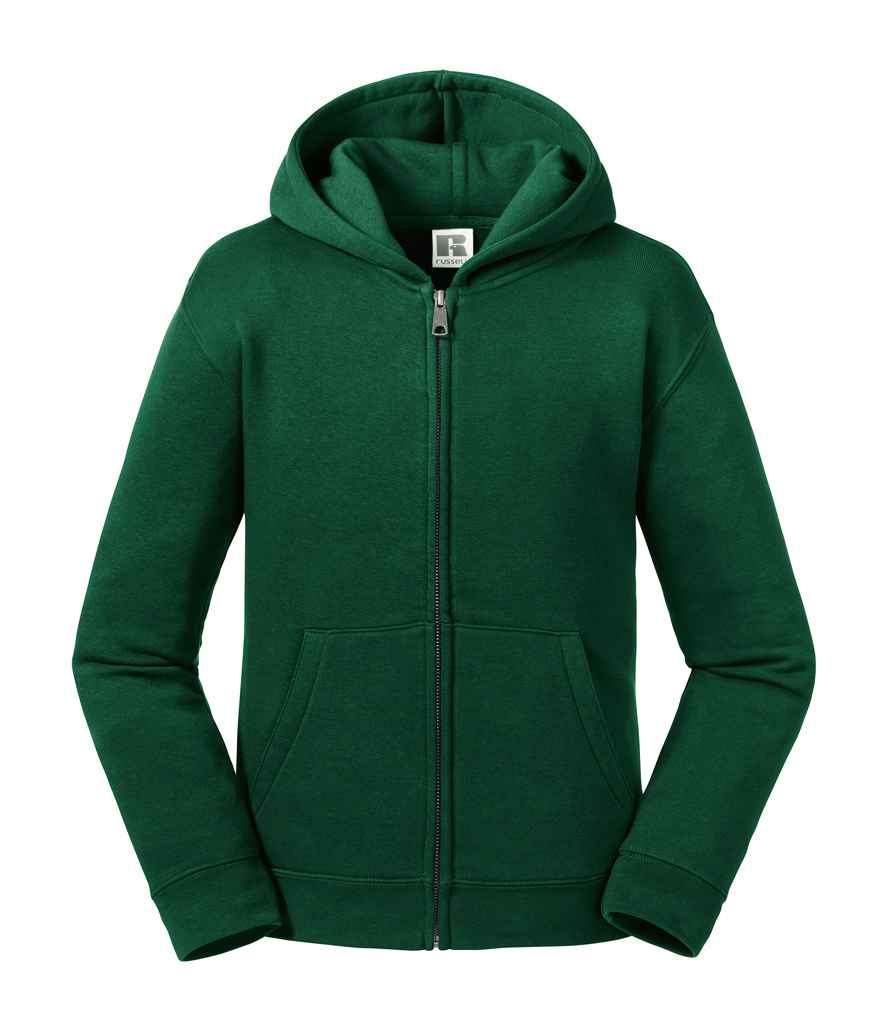 Russell Russell Athletic Kids Authentic Zip Hooded Sweatshirt Bottle Green