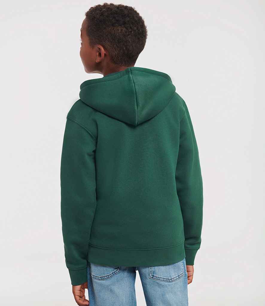 Russell Russell Athletic Kids Authentic Zip Hooded Sweatshirt Bottle Green
