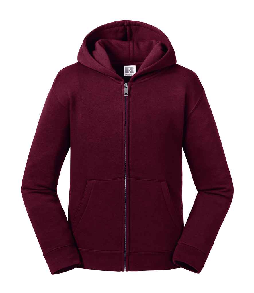 Russell Russell Athletic Kids Authentic Zip Hooded Sweatshirt Burgundy