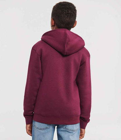 Russell Russell Athletic Kids Authentic Zip Hooded Sweatshirt Burgundy
