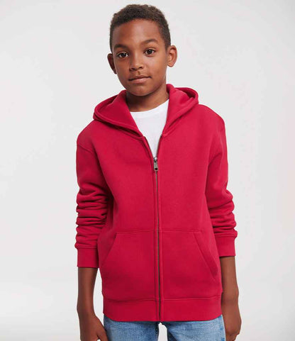 Russell Russell Athletic Kids Authentic Zip Hooded Sweatshirt Classic Red
