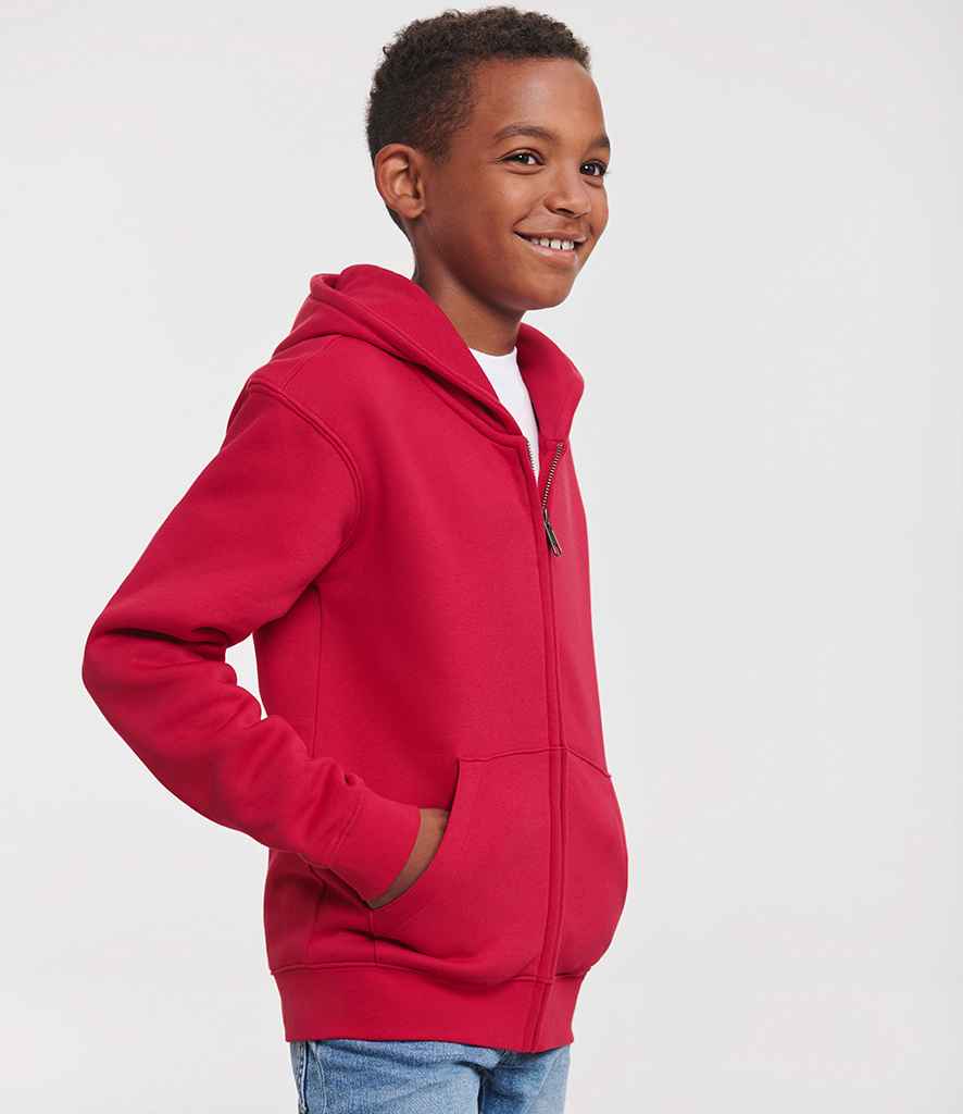 Russell Russell Athletic Kids Authentic Zip Hooded Sweatshirt Classic Red