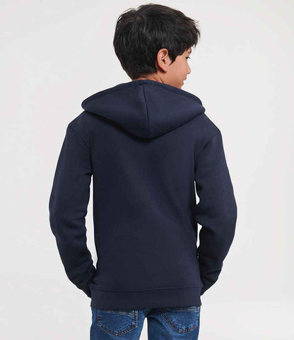 Russell Russell Athletic Kids Authentic Zip Hooded Sweatshirt French Navy