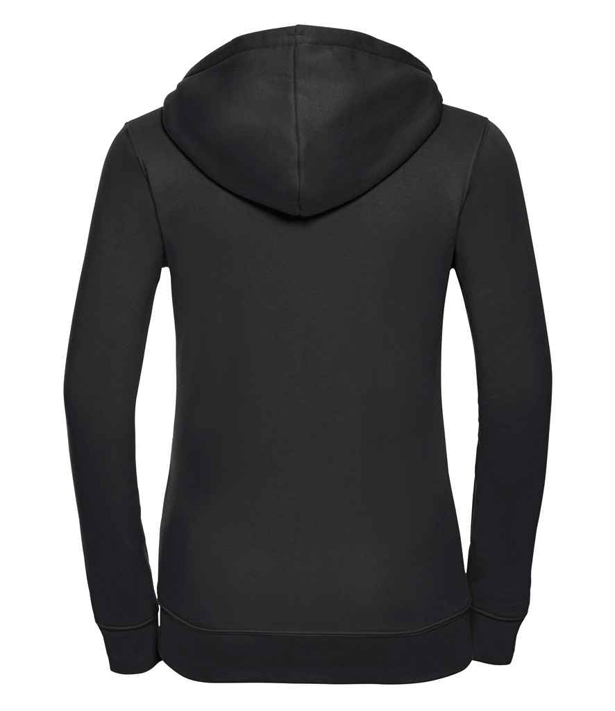 Russell Russell Athletic Ladies Authentic Zip Hooded Sweatshirt Black