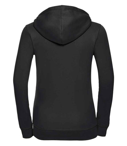 Russell Russell Athletic Ladies Authentic Zip Hooded Sweatshirt Black