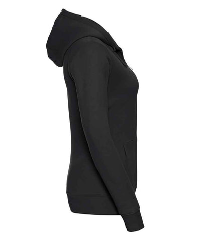 Russell Russell Athletic Ladies Authentic Zip Hooded Sweatshirt Black