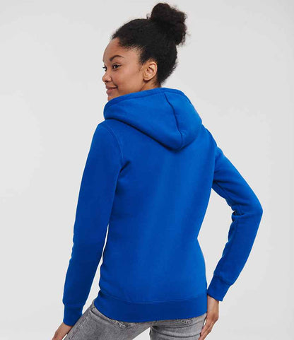 Russell Russell Athletic Ladies Authentic Zip Hooded Sweatshirt Bright Royal