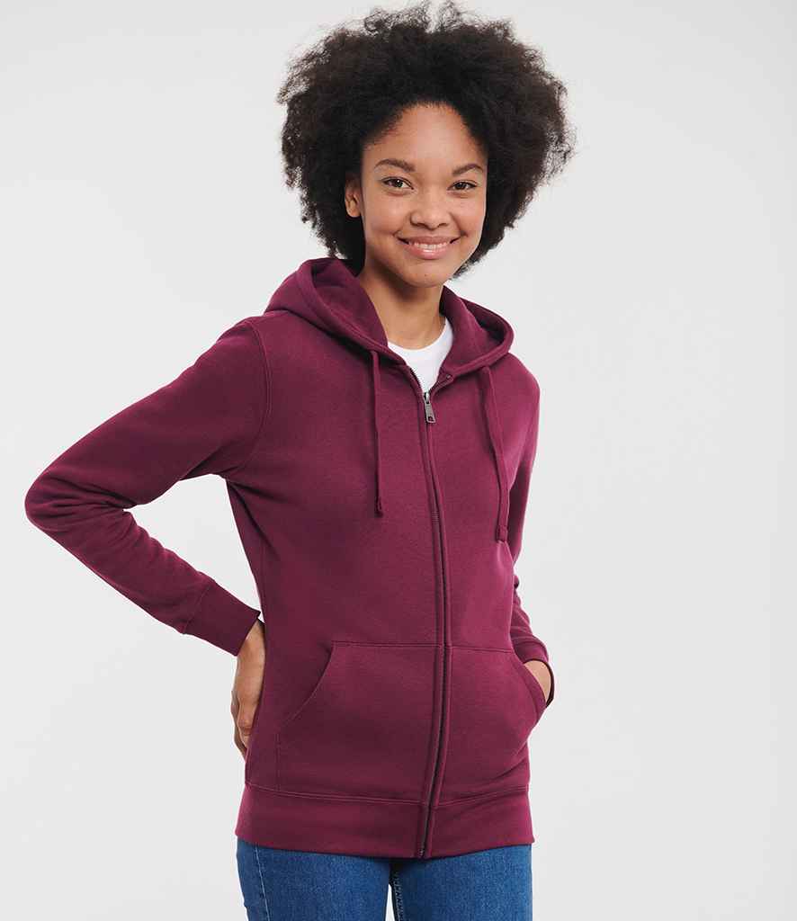 Russell Athletic Ladies Authentic Zip Hooded Sweatshirt
