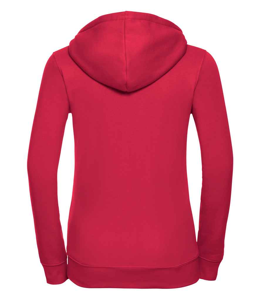 Russell Russell Athletic Ladies Authentic Zip Hooded Sweatshirt Classic Red